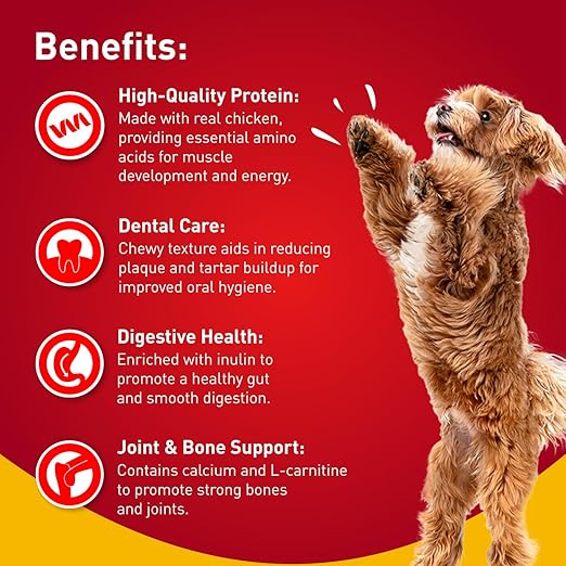 drools real chicken flavor dog treats sticks, 100gm | rich in protein, no artificial preservatives | best for training & bonding | for puppy & adult | formulated in usa | premium treats | drools real chicken flavor dog treats sticks, 100gm | rich in protein, no artificial preservatives | best for training & bonding | for puppy & adult | formulated in usa | premium treats |