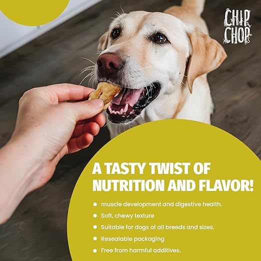 chip chops banana chicken dog treats – high protein natural dog snacks, low fat reward & training treats suitable for all breeds, healthy ingredients, tasty flavour chip chops banana chicken dog treats – high protein natural dog snacks, low fat reward & training treats suitable for all breeds, healthy ingredients, tasty flavour
