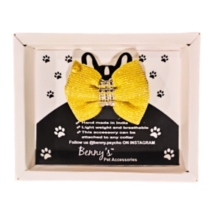 cute dog bow tie for pets – soft, lightweight & perfect for all breeds, size small
