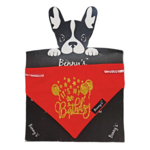 premium dog bandana – soft, stylish & comfortable pet neck accessory, medium