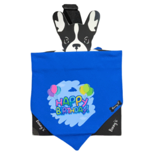 premium dog bandana – soft, stylish & comfortable pet neck accessory, large