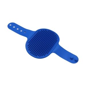 dog bath brush to handle cleaning slicker brush for cats kitten bathing blue|pet supplies | dog supplies | grooming | brushes, combs & rakes|1 pet bath brush