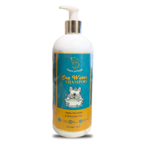 furr n fuzz special sea water shampoo for dogs & cats , fights microbes & refresher skin | 500 ml