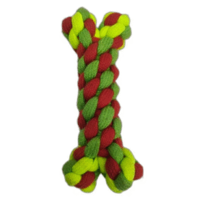 pet bone toy puppy chew toys for teething dog cat chewing small dogs cotton rope molar tug boredom