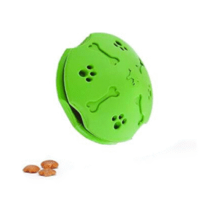 interactive treat dispensing dog toy ball – puzzle feeder & chew toy