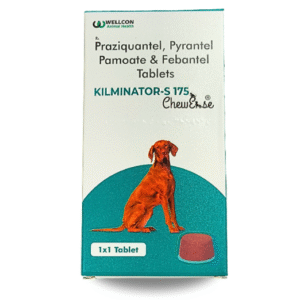 kilminator s 175 chewable deworming tablets for dogs (praziquantel, pyrantel pamoate & febantel)