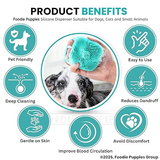 dog bath brush body scrubber shampoo dispenser tick remover (silicone dispenser brush) for shower bathing and shedding soft silicone brushes for pet puppy dogs cat rabbit horse dog bath brush body scrubber shampoo dispenser tick remover (silicone dispenser brush) for shower bathing and shedding soft silicone brushes for pet puppy dogs cat rabbit horse