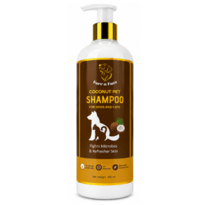 furr n fuzz coconut pet shampoo (500ml)
