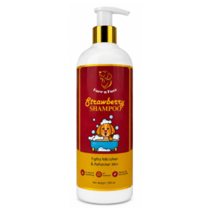 furr n fuzz strawberry pet shampoo (500ml)