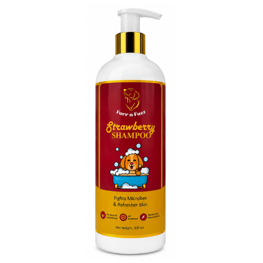 furr n fuzz strawberry pet shampoo (500ml) furr n fuzz strawberry pet shampoo (500ml)