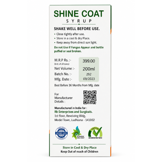 furr n fuzz shine coat syrup for pets (200ml) furr n fuzz shine coat syrup for pets (200ml)