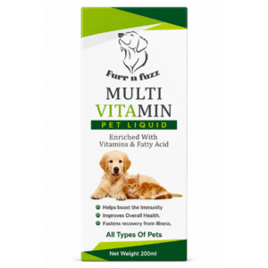 Home furr n fuzz multi vitamin pet liquid (200ml)