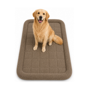 premium dog mat brown