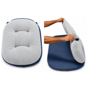 reversible plush pet bed