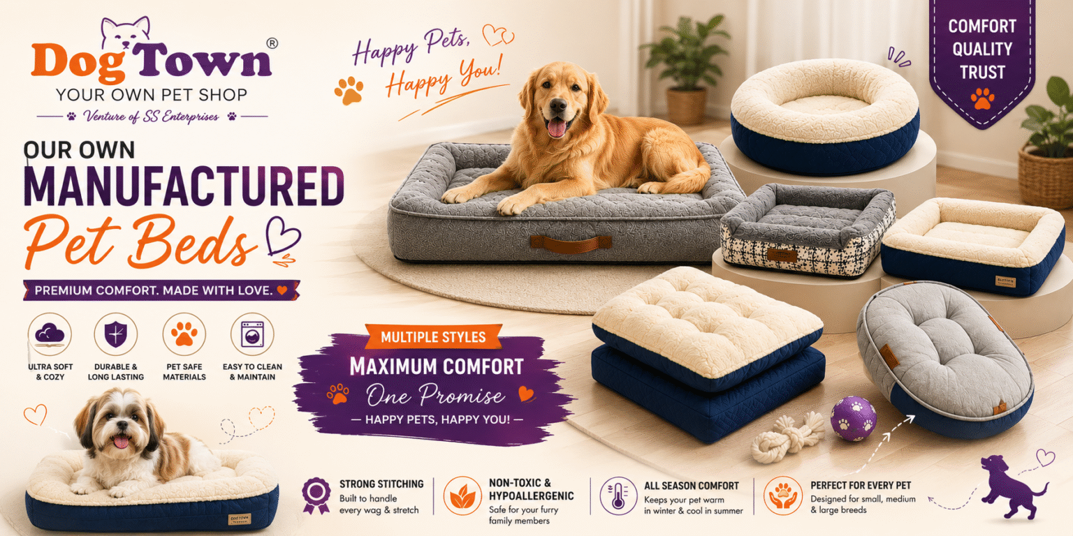 new dogtown website banner for pet beds