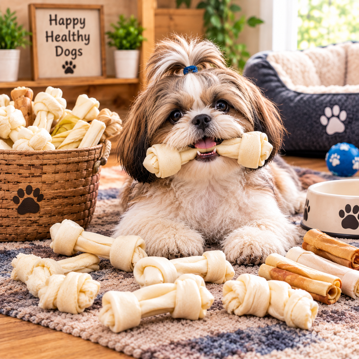 Home Rawhide Bones
