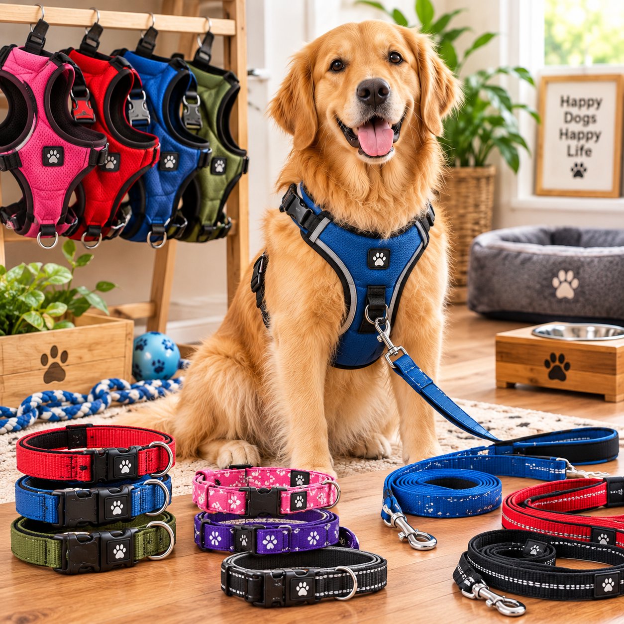 Home Harness & Collars