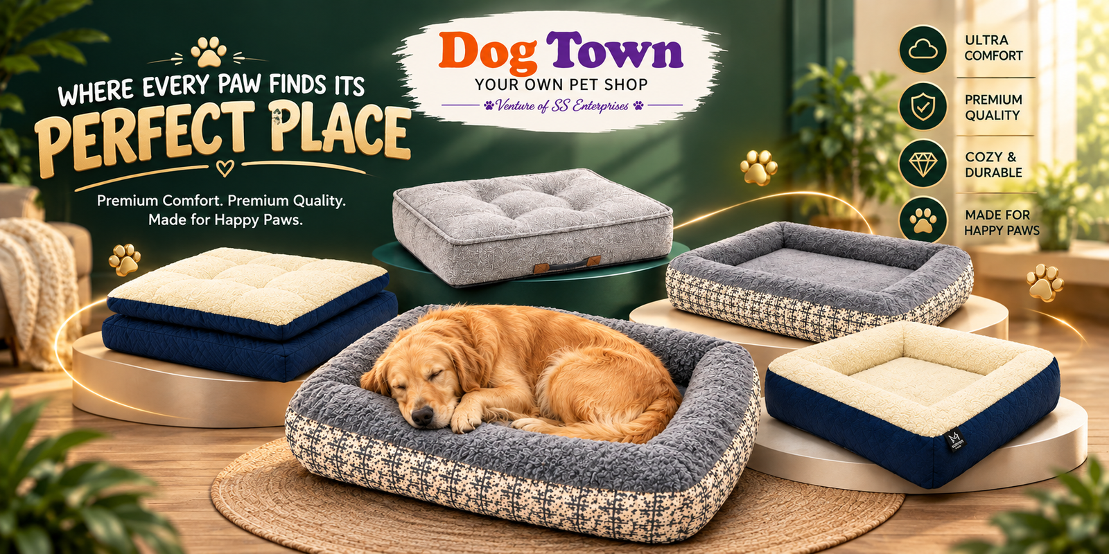 Dogtown Premium Dog Beds